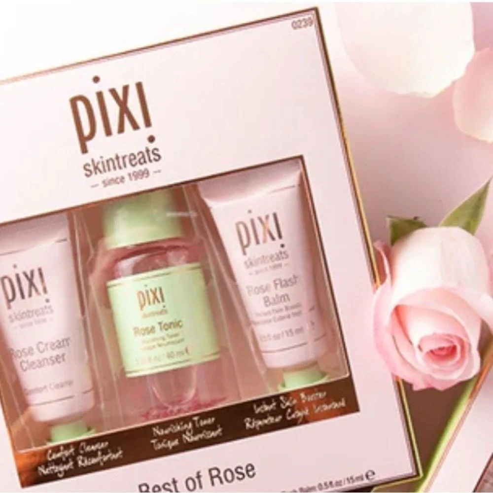 Pixi Skintreats Best Of Rose‎ 3- Piece Set